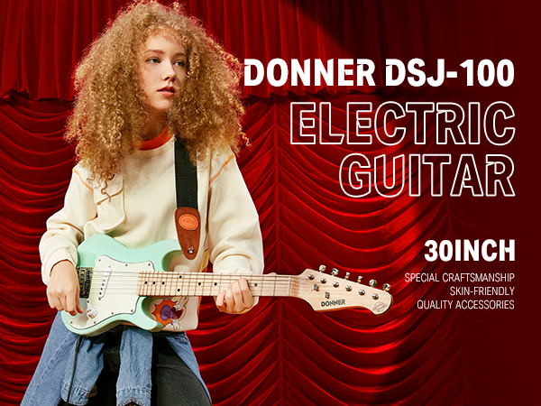 donner kids electric guitar