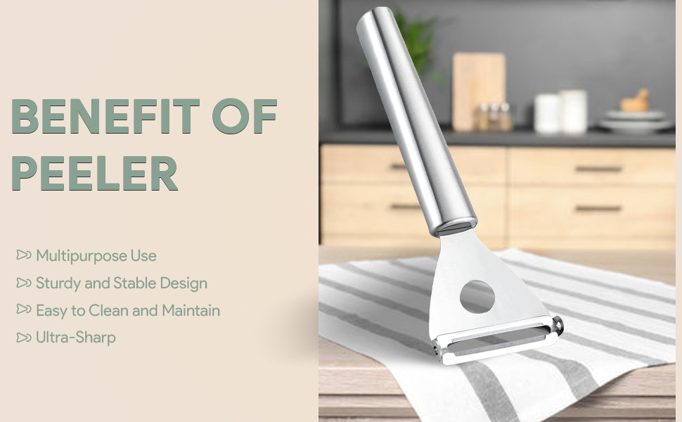 SPN-JGSP Vegetable & Fruit Peeler – Multipurpose Y-Shaped Peeler