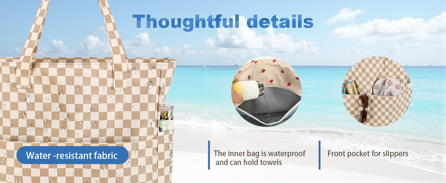 beach tote bag