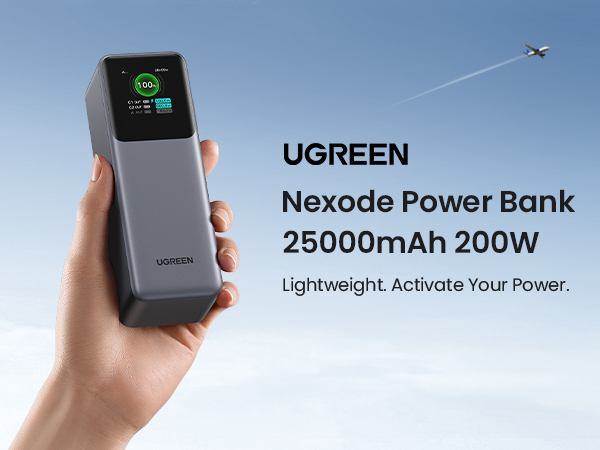 バッテリー/充電器 UGREEN - UGREEN 25000mAh Fast Charging Power Bank UGREEN 145W Laptop Power Bank - Powerful, Versatile Charging