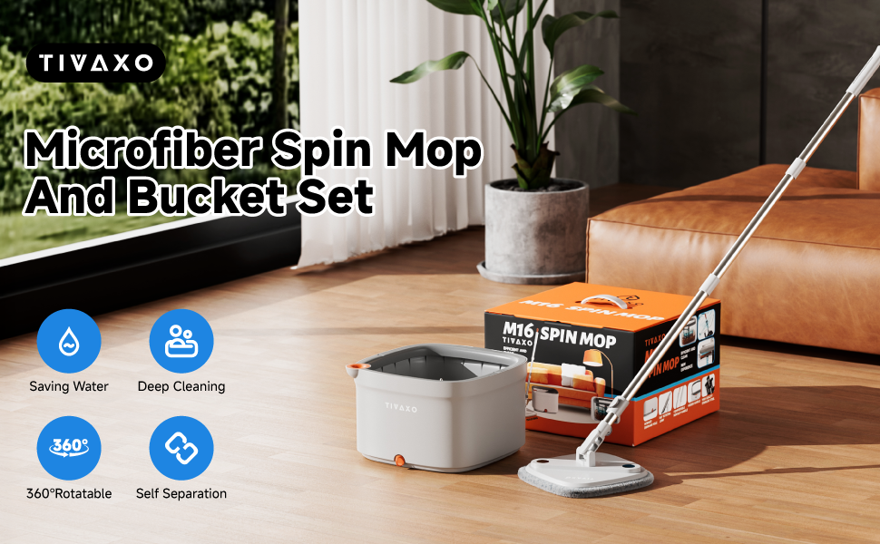 spin mop and bucket