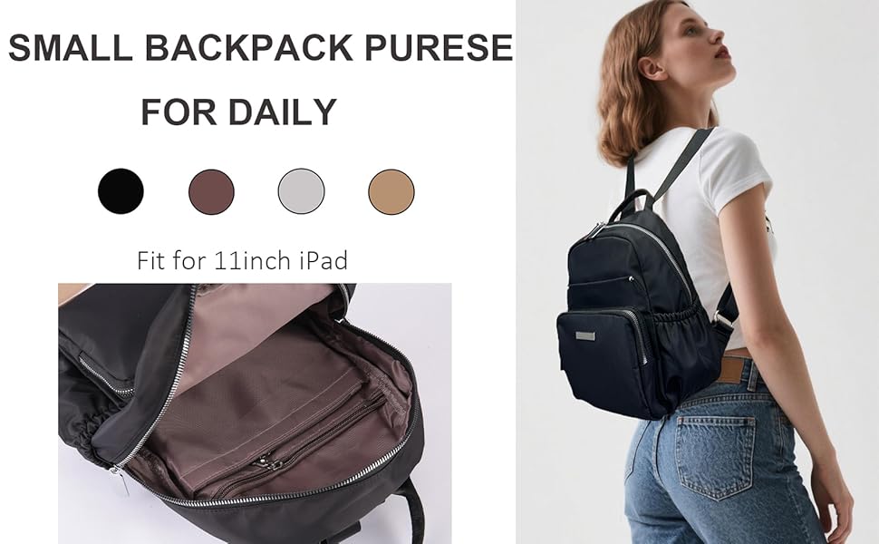 small backpack for women daily use