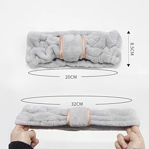 Microfiber headbands