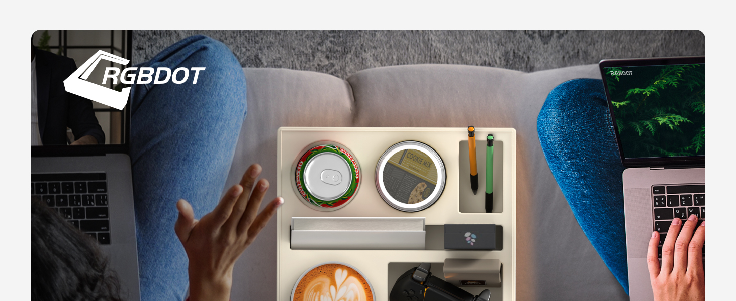 Couch Cup Holder Tray