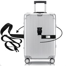 Cross Luggage Straps TSA Approved,Adjustable Travel Suitcase Belts