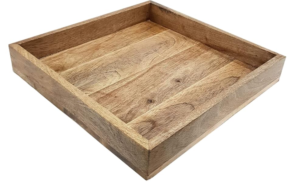 Large Square Trays for Breakfast in Bed, Tea, Coffee Table