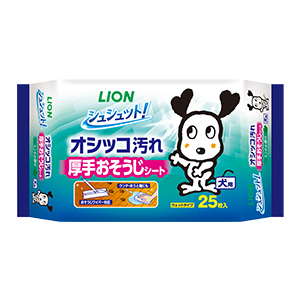 Amazon.co.jp: シュシュット! 厚手おそうじシート 犬用 ×4セット