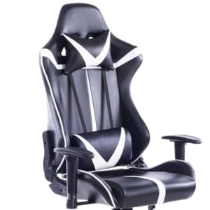 WOLTU Sedia Da Gaming Ergonomica Poltrona Da Gioco Regolabili Per Studio Ufficio Rosso 14 SEDIA GAMING