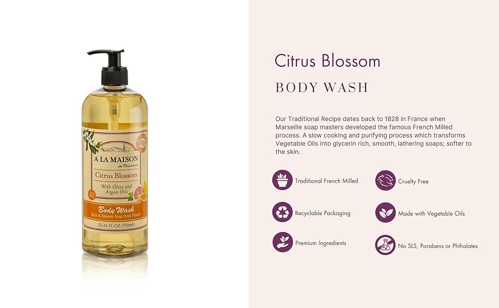 citrus blossom body wash