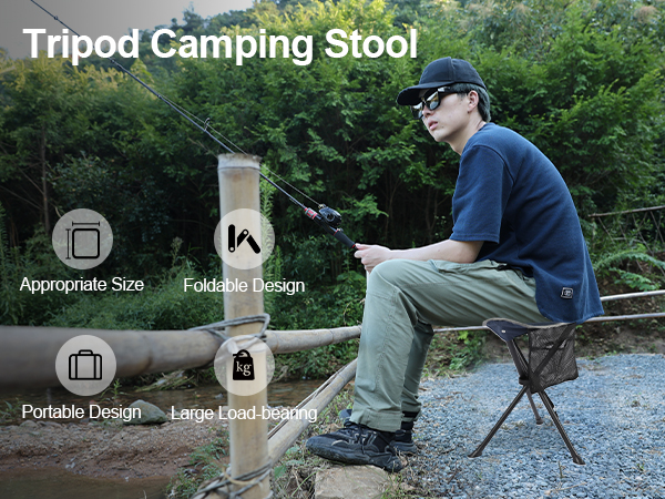 tarp to tarp Basta Redskapet チェアchair Amazon.com: REDCAMP 2 Pack Folding Camping Stools for Adults