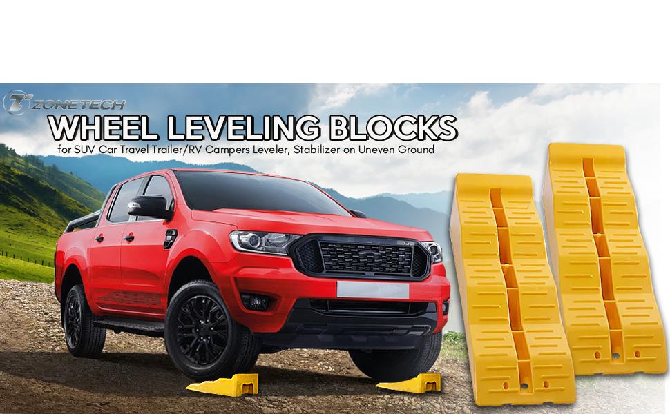 Automotive Leveling Ramps Set of 2 Premium Quality Camper