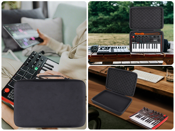 AKAI MPK mini play MK3 ケース付 Akai Professional - MPK Mini Play Mk3 Mini Controller