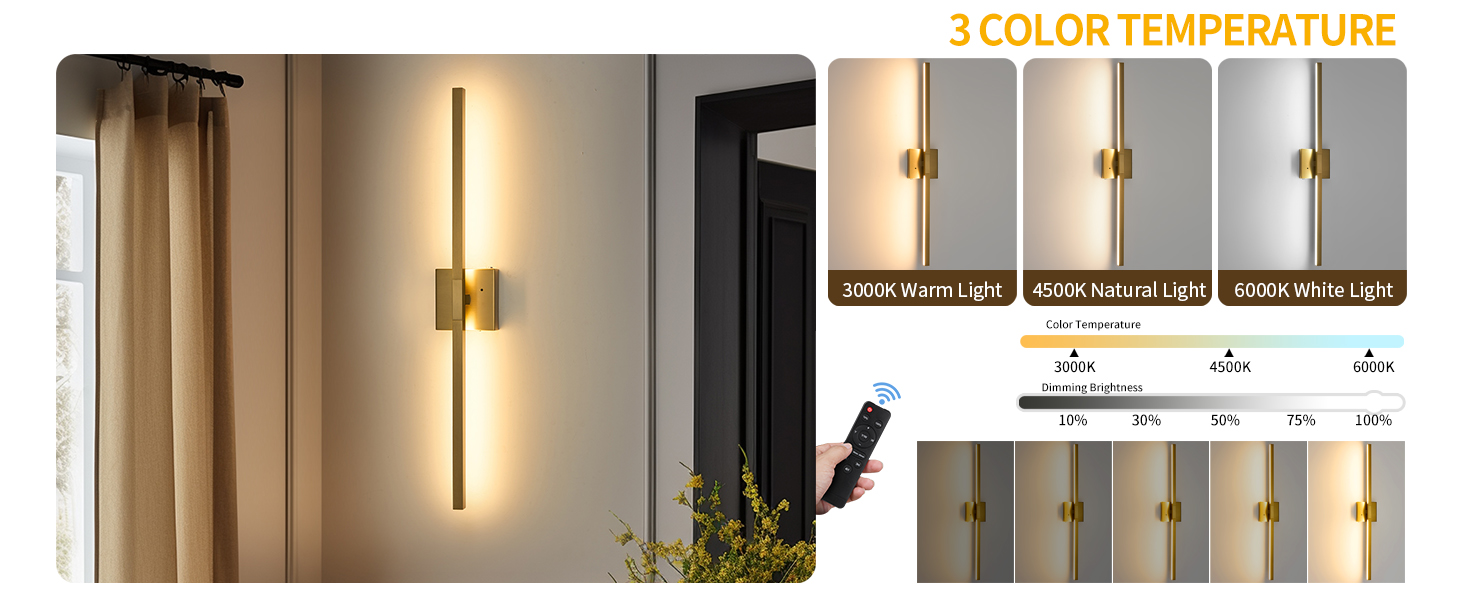 Battery Operated Wall Sconces