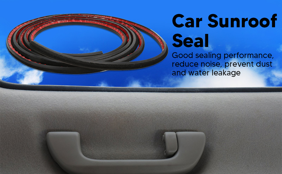 Car Sunroof Seal Rubber Sealing Strip Car Hood Sealing