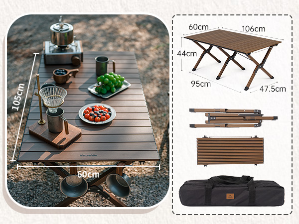 Amazon.co.jp: Naturehike直営店 アウトドア テーブル ロール