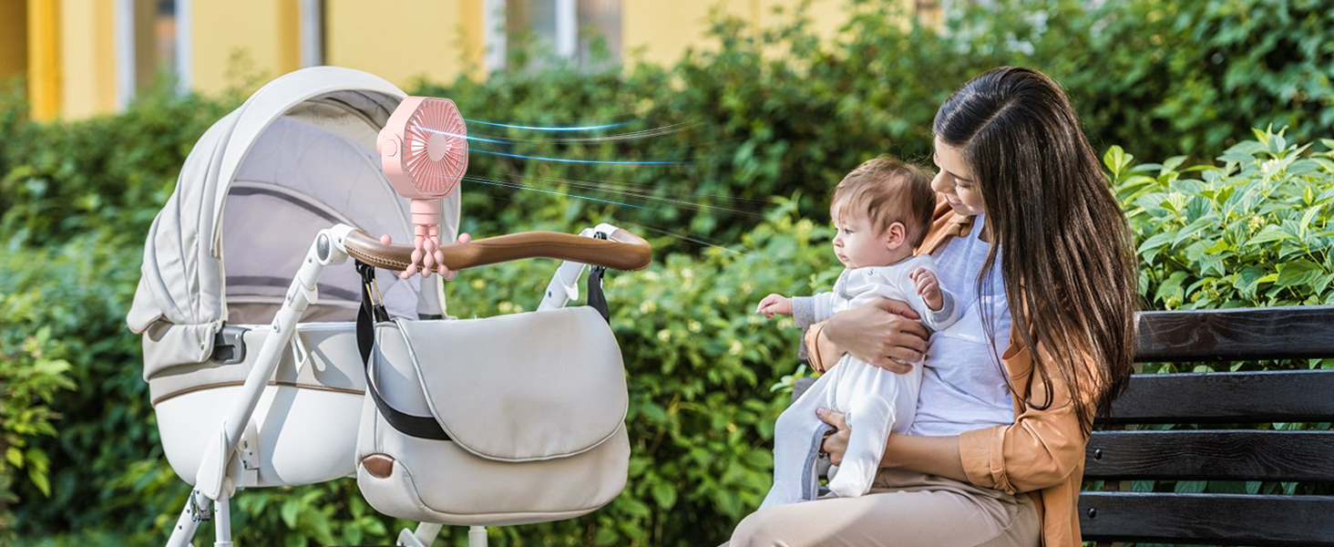 stroller fan