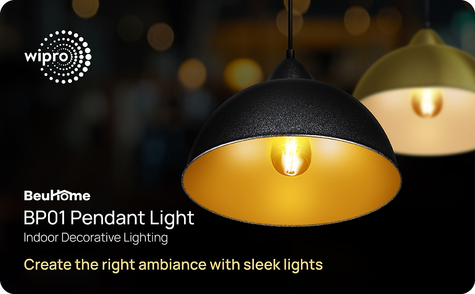 Buy wipro BeuHome Pendant Light BP01 Premium Indoor Decorative Light