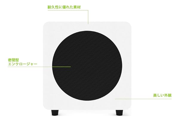Amazon.co.jp: 【国内正規品】Kanto 密閉型パワードサブ
