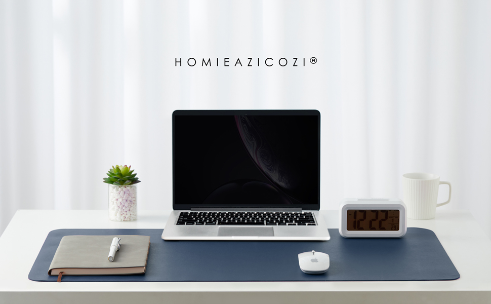 This Cork dual-sided Desk Mat By HOMIEAZICOZI