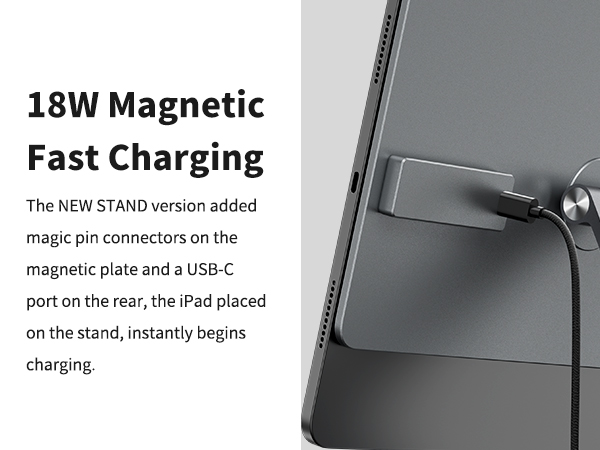 KU XIU Magnetic Wireless Charging Stand (Only for iPad Pro