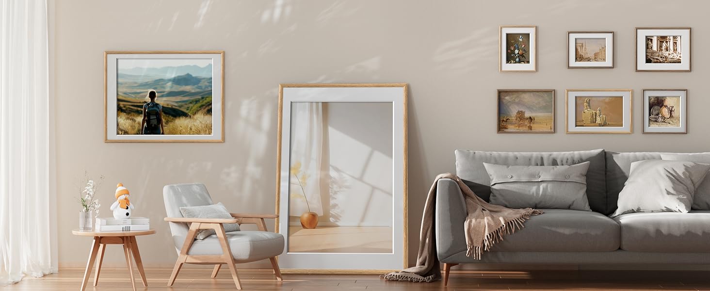 Fun Memories 11x14 Picture Frame 11x14 Frame Solid Oak