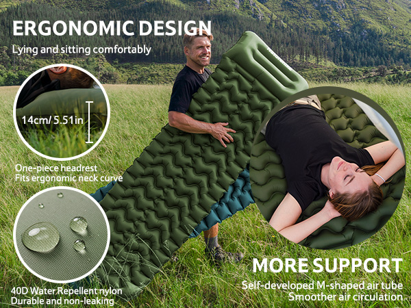 Amazon.com : Naturehike Camping Sleeping Pad, Ultralight