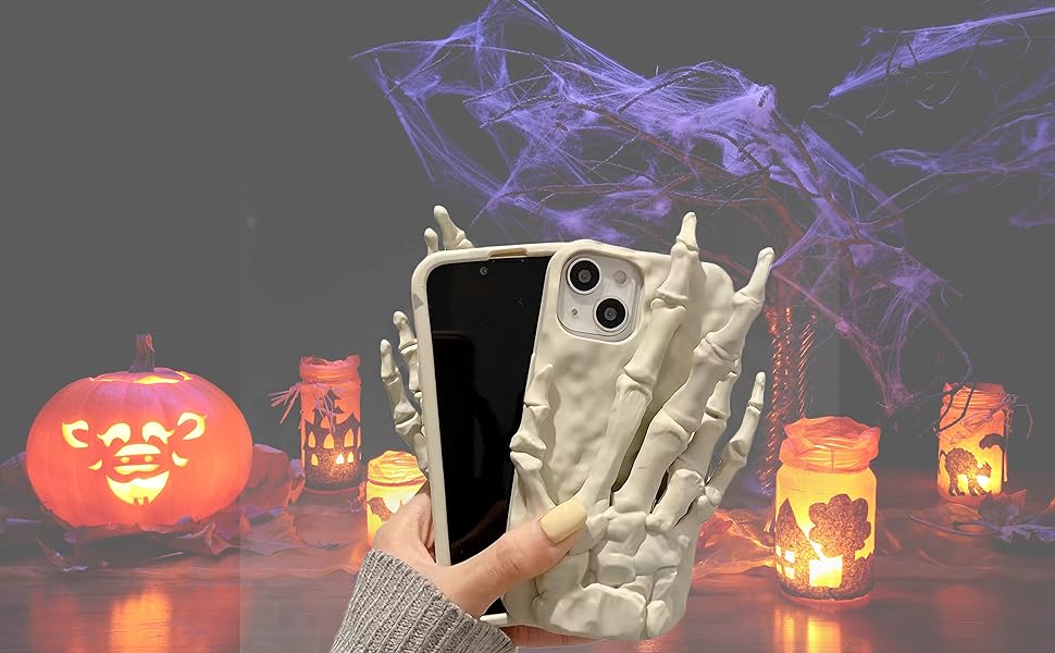 GCACE Horror Skull Hand Phone Case