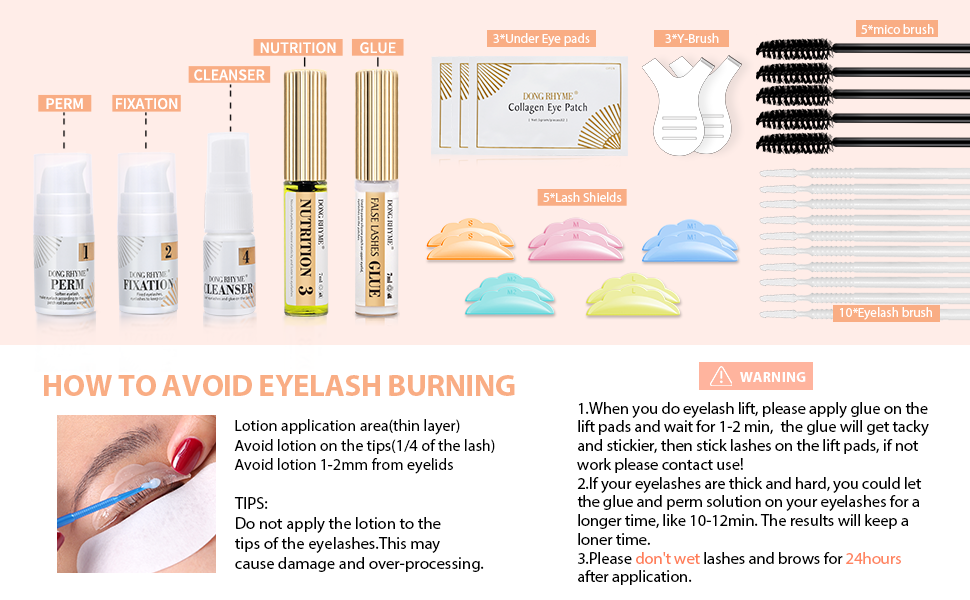 2025 Upgrade Lash Lift Kit, Keratin Eyelash Perm Kit, Eyebrow Eyelash Curling Lamination Kit