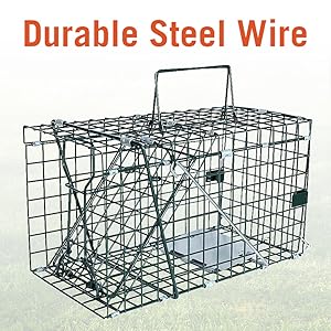 heavy duty live cage trap