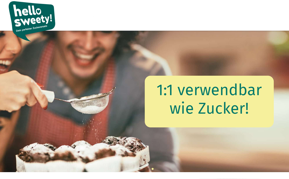 hello sweety - Zucker Alternative der Zukunft 1 x 250g vegan glutenfrei ...