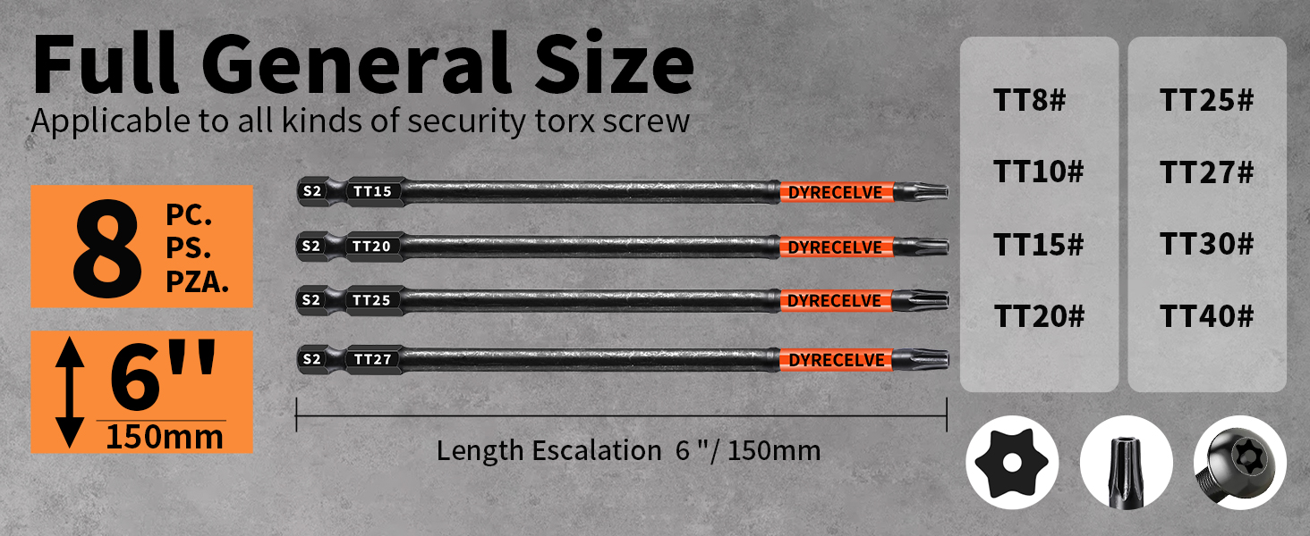 torx bit star bits star bit set torx bits set torque bits torx bit with hole in center
