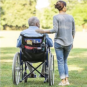 High Road Mobility Organizer on a Wheelchair with Senior Man and Woman