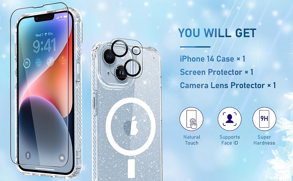 Come with Screen Protector + Camera Lens Protector