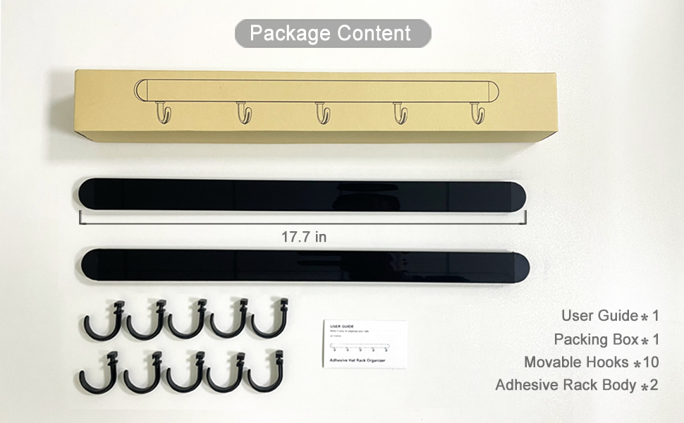 hat rack for door