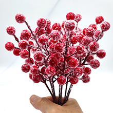red berries christmas decor