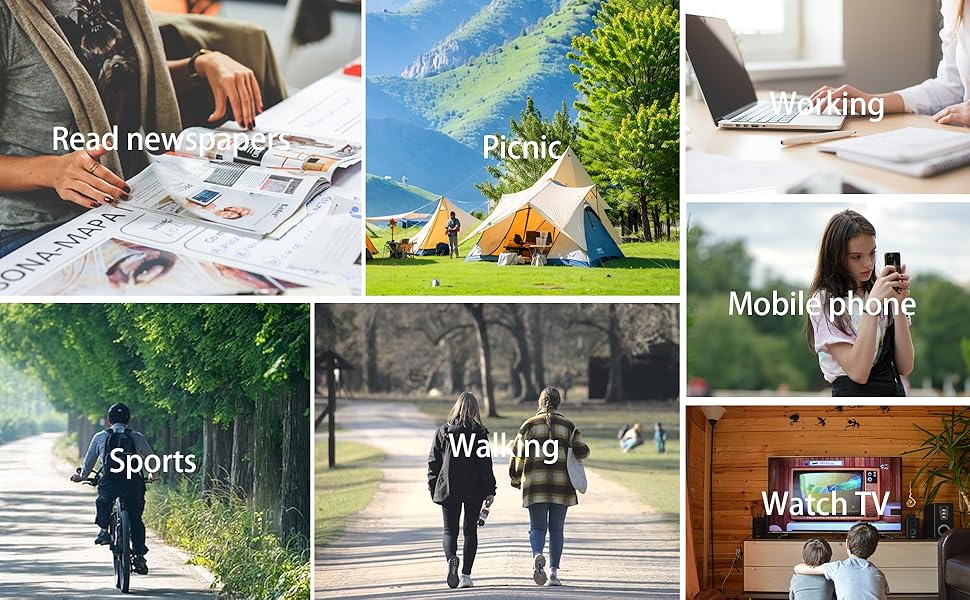 Photochromic Progressive Bifocal Reading Glasses Titanium