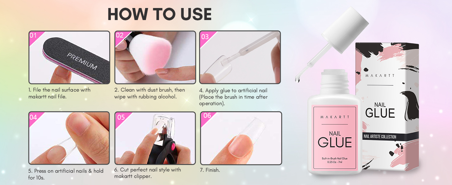 brush on nail glue for stick on nails press on uv nail glue apres gelx nail soft gel nail gelly tips