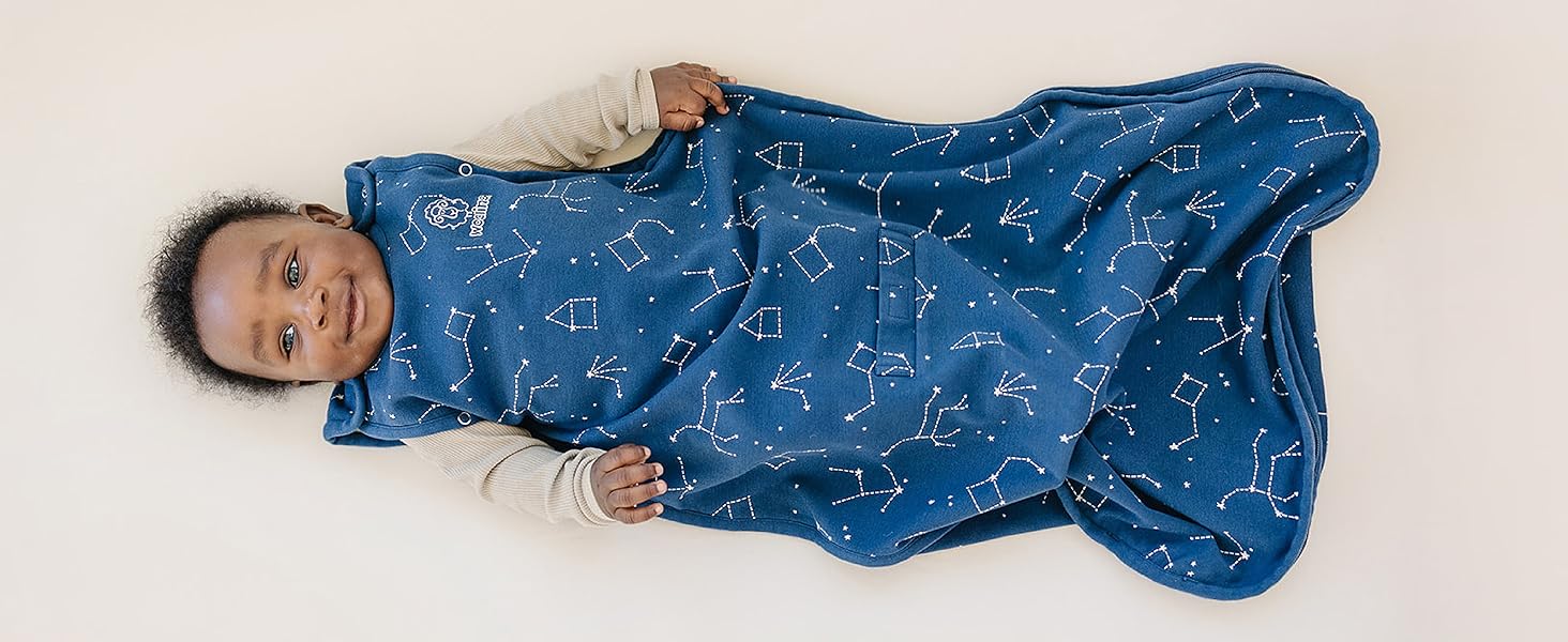 Woolino 4 Season Ultimate Baby Sleep Sack, Merino Wool Baby Sleeping Bag, Adjustable 224 Months