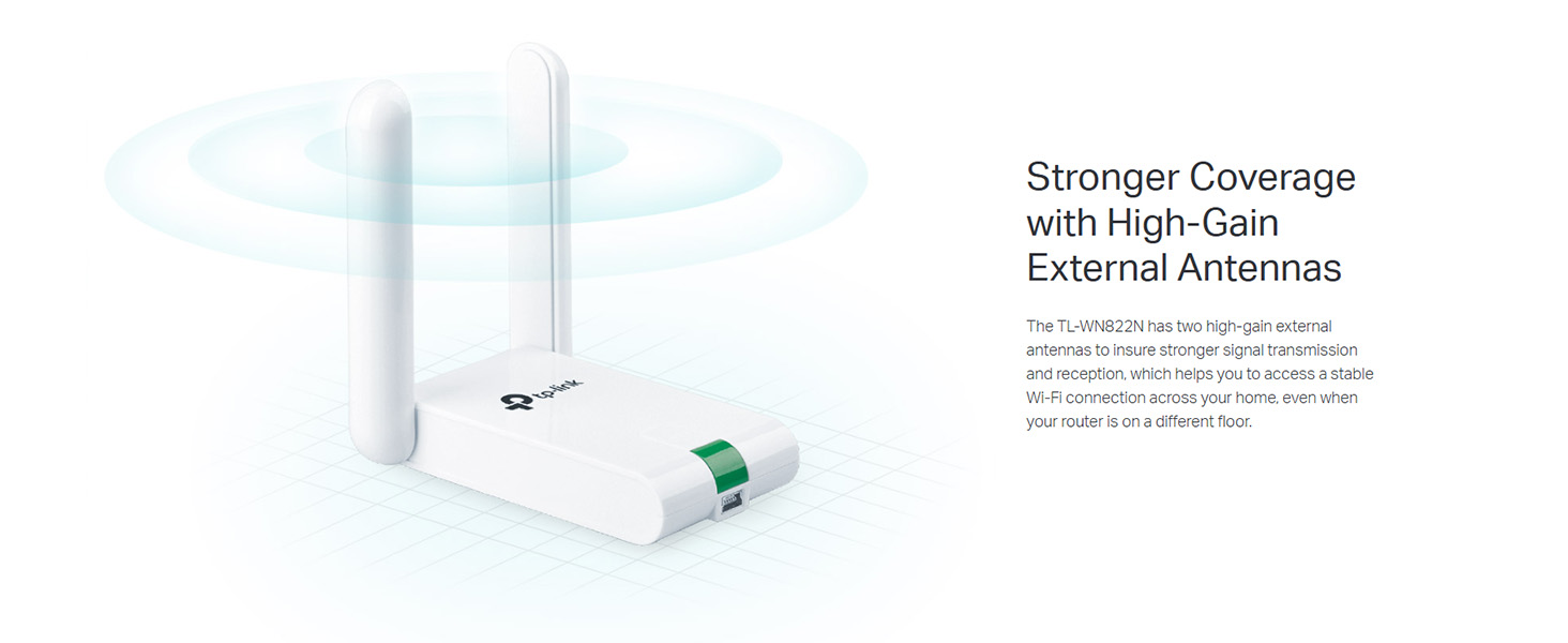TL-WN822N 300Mbps High Gain Wireless USB Adapter