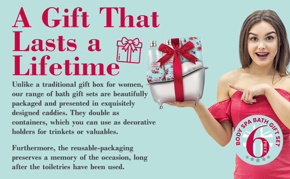 bath gift set spa pamper toiletries Christmas gift 