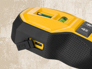 Rechargeable Magnetic Stud Finder with Cross-Line Laser Level