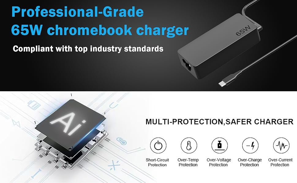 65W chromebook charger