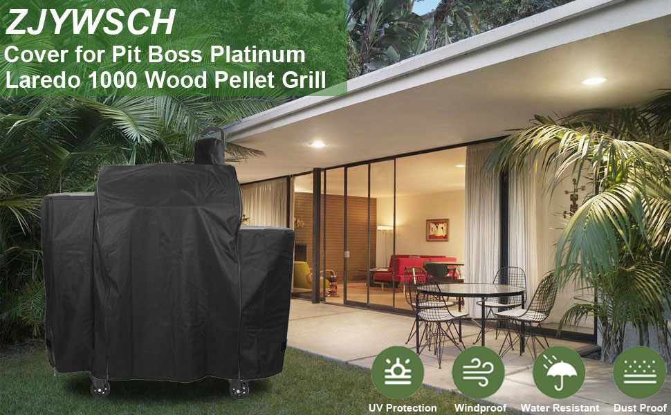 ZJYWSCH Grill Cover for Pit Boss Platinum Laredo 1000 Wood