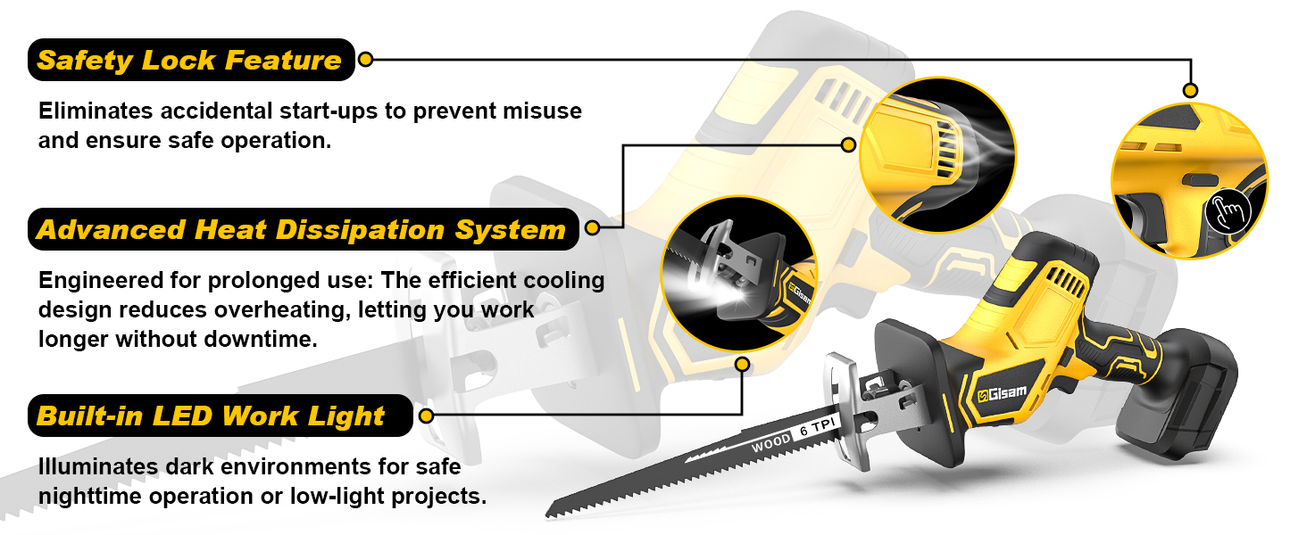 Cordless Reciprocating Saw