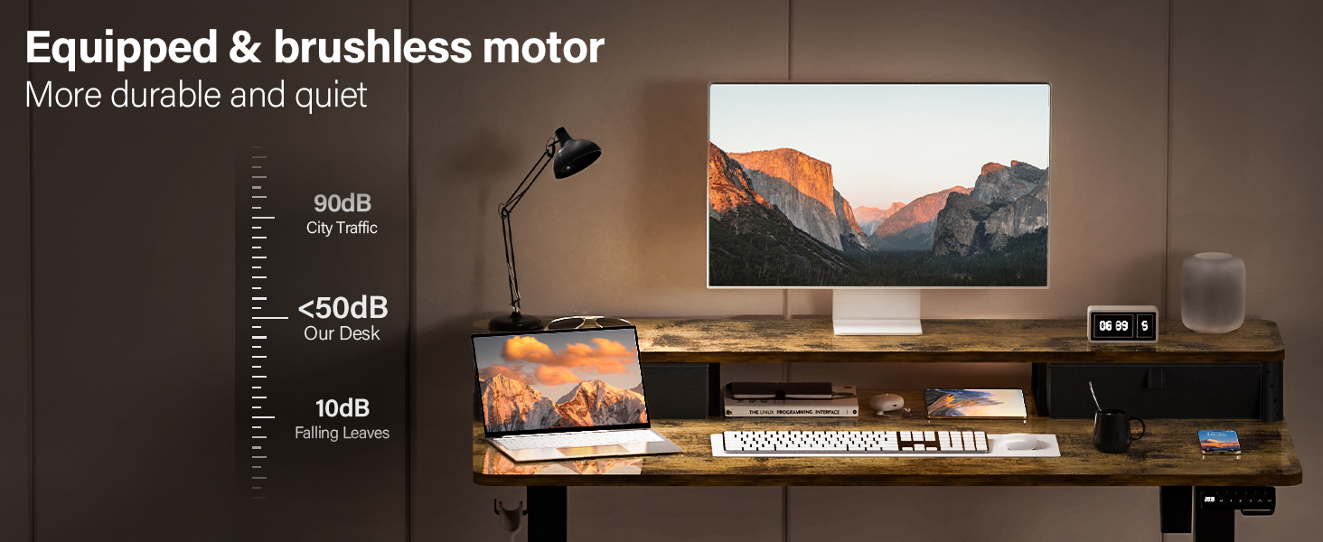 standing desk with drawers
