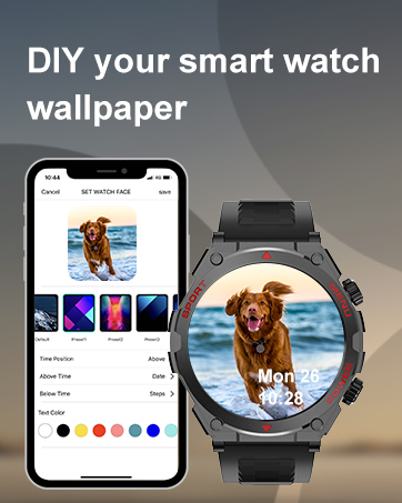 DIY smart watch wallpaper