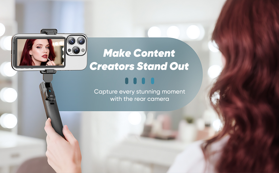 magnetic phone vlog selfie monitor screen