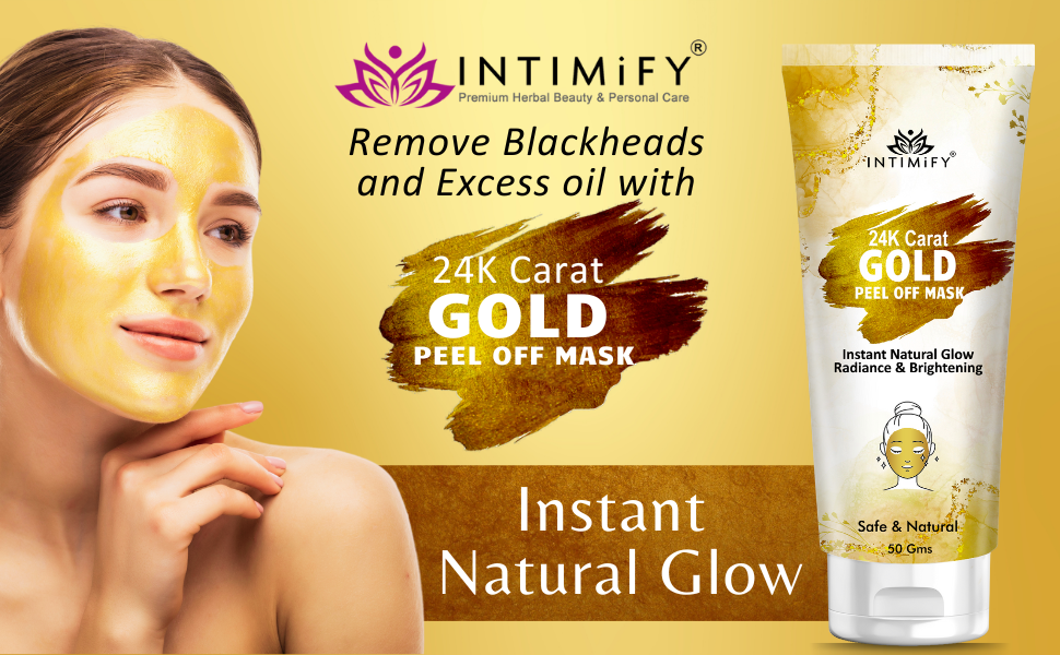 gold peel off mask