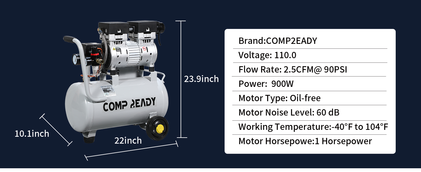 6 Gallon Portable Air Compressor