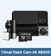Amazon.com: 70mai 4K Dash Cam Front and Rear with STARVIS